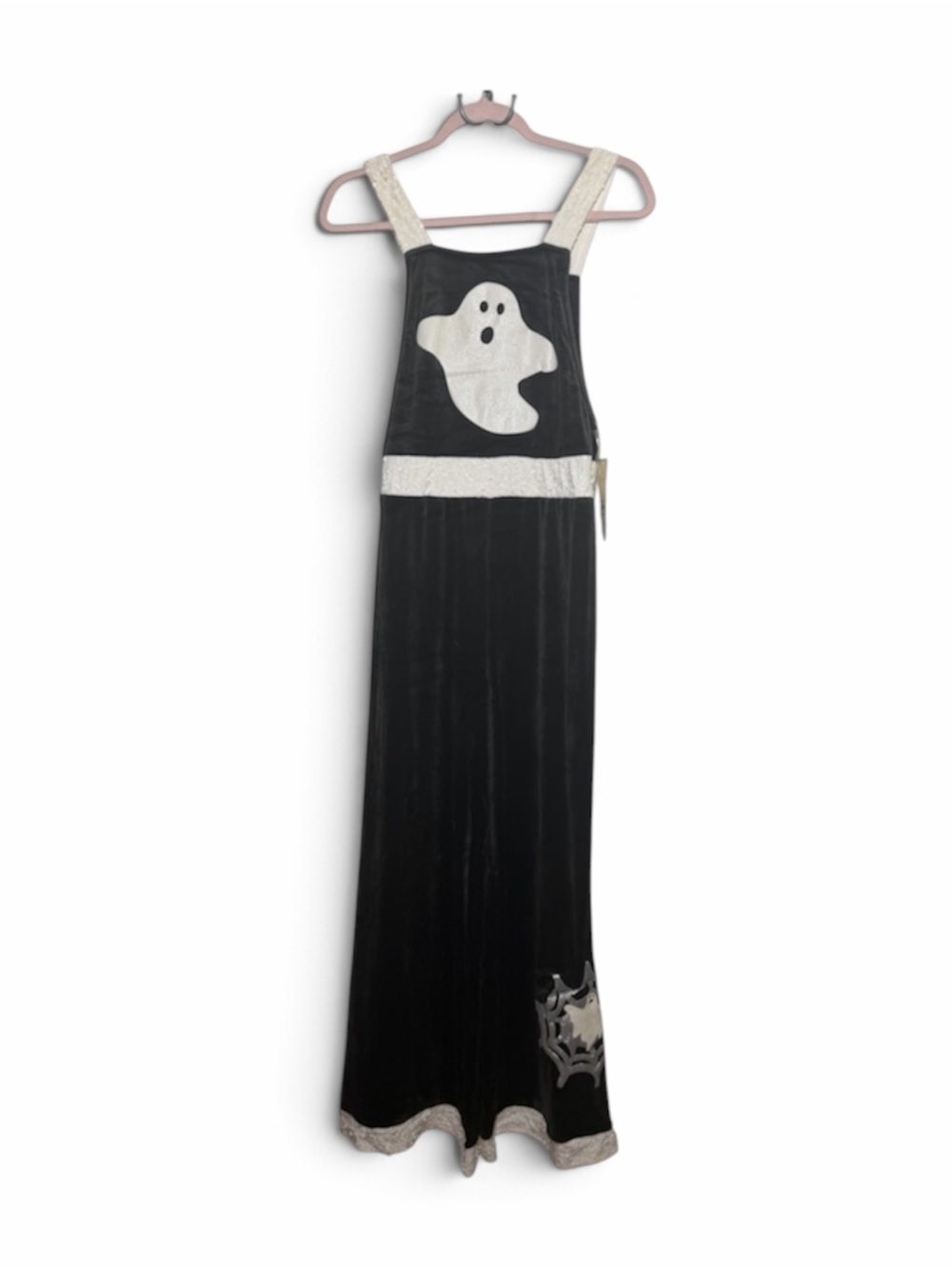 No Boundaries Black Dress Costume with White Ghost Appliqué
